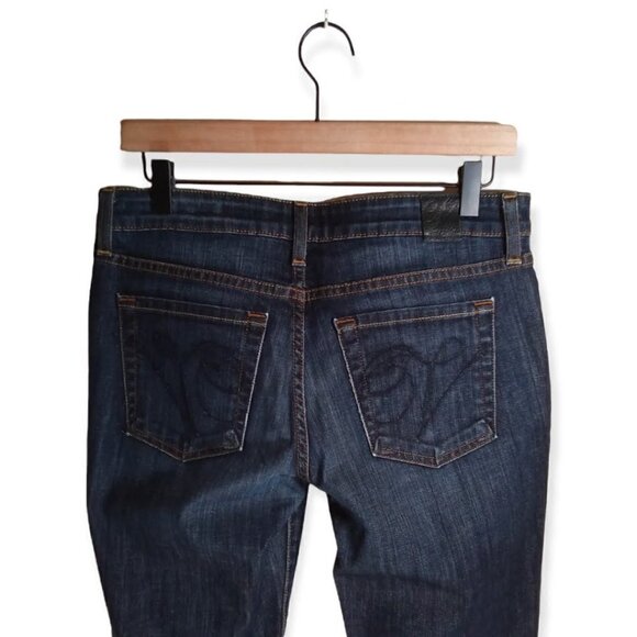 Vizcaino Mid-Rise Straight Leg Jeans Size 28 - Picture 4 of 5